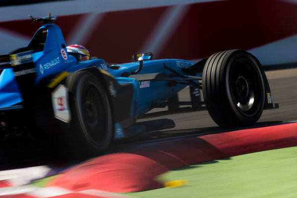 2016/2017 FIA Formula E Championship.
Marrakesh ePrix, Circuit International Automobile Moulay El Hassan, Marrakesh, Morocco.
Sebastien Buemi (SUI), Renault e.Dams, Spark-Renault, Renault Z.E 16. 
Saturday 12 November 2016.
Photo: Sam Bloxham/LAT/Formula E
ref: Digital Image _SLA7812