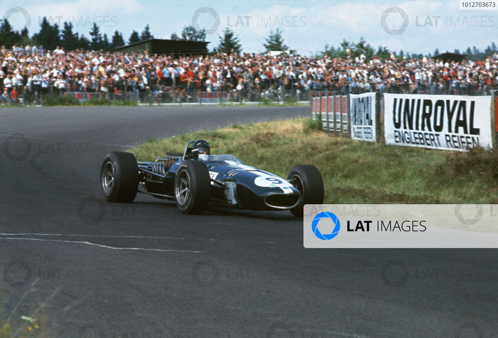 Nurburgring Germany 4 6 August 1967 Dan Gurney Eagle T1g Weslake Action Ref 67 Ger 01 World Copyright Lat Photographic 1967 German Grand Prix Motorsport Images