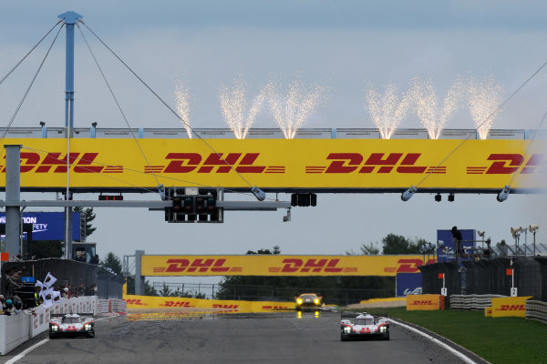 2017 World Endurance Championship,
Nurburgring, Germany. 14th-16th July 2017
#1 Porsche LMP Team Porsche 919 Hybrid: Neel Jani, Andre Lotterer, Nick Tandy and #2 Porsche LMP Team Porsche 919 Hybrid: Timo Bernhard, Earl Bamber, Brendon Hartley win the race 
World copyright. JEP/LAT Images 