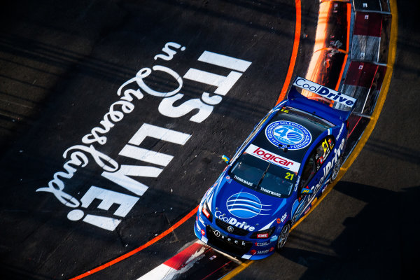 2017 Supercars Championship Round 12. 
Gold Coast 600, Surfers Paradise, Queensland, Australia.
Friday 20th October to Sunday 22nd October 2017.
Tim Blanchard, Brad Jones Racing Holden. 
World Copyright: Daniel Kalisz/LAT Images
Ref: Digital Image 201017_VASCR12_DKIMG_1509.jpg