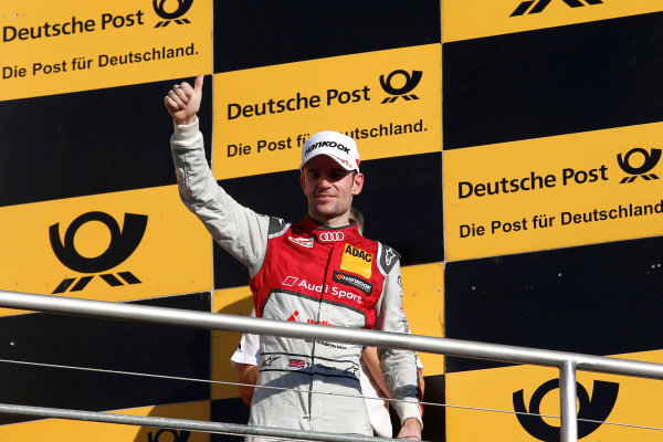 2017 DTM Round 9 
Hockenheimring, Germany 
Sunday 15 October 2017.
Champions Podium: third place Jamie Green, Audi Sport Team Rosberg, Audi RS 5 DTM 
World Copyright: Alexander Trienitz/LAT Images
ref: Digital Image 2017-DTM-HH2-AT2-2124