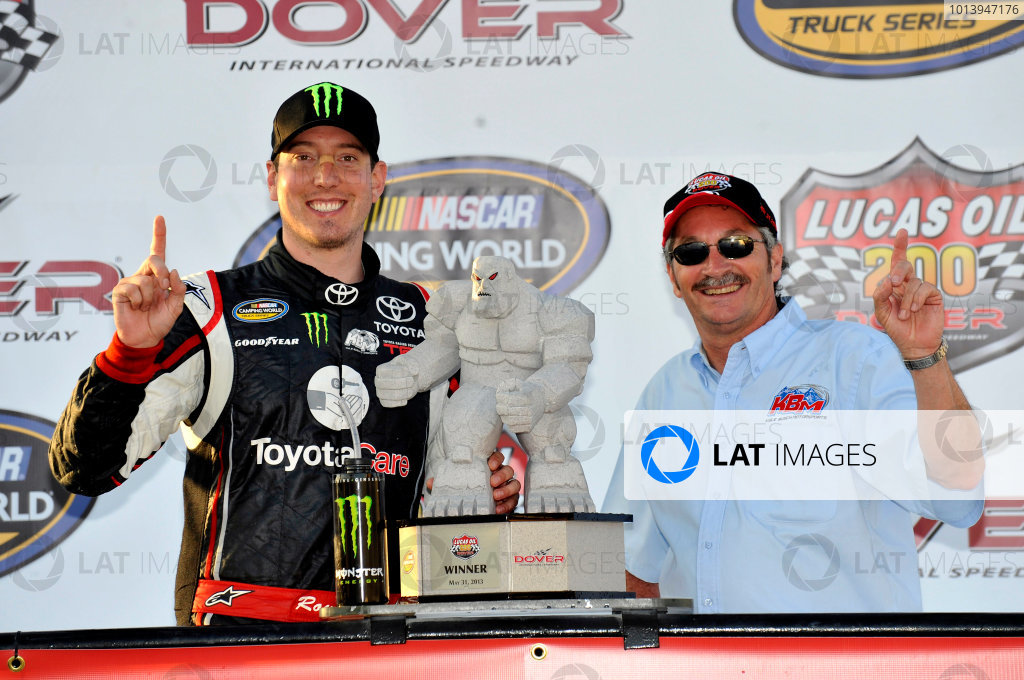 30-31 May 2013, Dover, Delaware USA
Kyle Busch celebrates his win in Victory Lane
©2013, Nigel Kinrade
LAT Photo USA 30-31 May 2013, Dover, Delaware USA
Kyle Busch celebrates his win in Victory Lane
©2013, Nigel Kinrade
LAT Photo USA