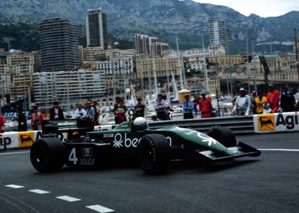 1983 Monaco Grand Prix.
Monte Carlo, Monaco.
12-15 May 1983.
Danny Sullivan (Tyrrell 011 Ford) 5th position.
World Copyright - LAT Photographic





