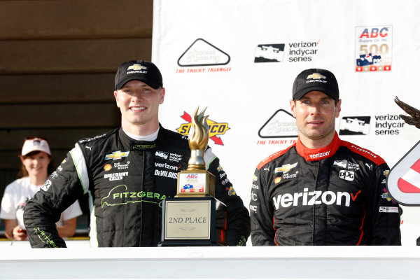 Verizon IndyCar Series
ABC Supply 500
Pocono Raceway, Long Pond, PA USA
Sunday 20 August 2017
Will Power, Team Penske Chevrolet, Josef Newgarden, Team Penske Chevrolet celebrate on the podium
World Copyright: Phillip Abbott
LAT Images
ref: Digital Image abbott_pocono_0817_8054 Verizon IndyCar Series
ABC Supply 500
Pocono Raceway, Long Pond, PA USA
Sunday 20 August 2017
Will Power, Team Penske Chevrolet, Josef Newgarden, Team Penske Chevrolet celebrate on the podium
World Copyright: Phillip Abbott
LAT Images
ref: Digital Image abbott_pocono_0817_8054