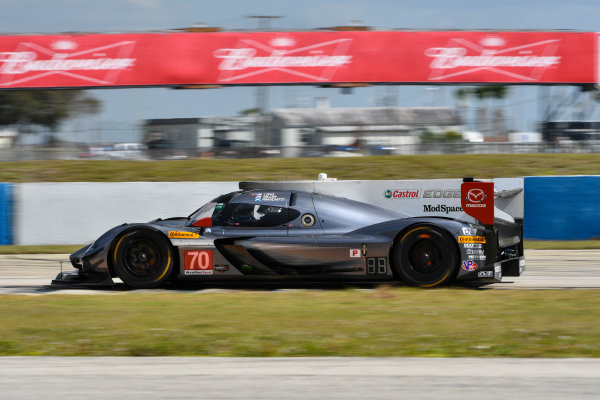 2017 WeatherTech SportsCar Championship - IMSA February Test
Sebring International Raceway, Sebring, FL USA
Friday 24 February 2017
70, Mazda DPi, P, Tom Long, Joel Miller, Marino Franchitti
World Copyright: Richard Dole/LAT Images
ref: Digital Image RD_2_17_178