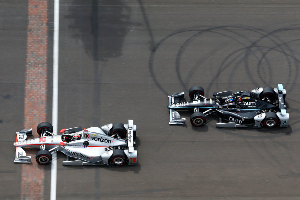 Verizon IndyCar Series
Indianapolis 500 Race
Indianapolis Motor Speedway, Indianapolis, IN USA
Sunday 28 May 2017
Will Power, Team Penske Chevrolet and Josef Newgarden, Team Penske Chevrolet
World Copyright: Russell LaBounty
LAT Images Verizon IndyCar Series
Indianapolis 500 Race
Indianapolis Motor Speedway, Indianapolis, IN USA
Sunday 28 May 2017
Will Power, Team Penske Chevrolet and Josef Newgarden, Team Penske Chevrolet
World Copyright: Russell LaBounty
LAT Images