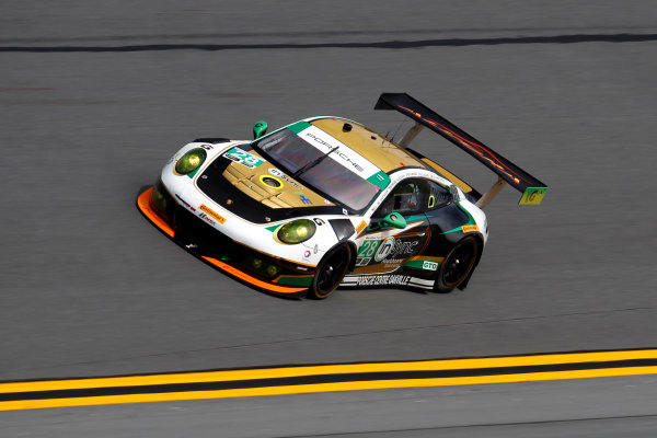 2017 Rolex 24 Hours.
Daytona, Florida, USA
Thursday 26 January 2017.
#28 Alegra Motorsports Porsche 911 GT3 R: Daniel Morad, Jesse Lazare, Carlos de Quesada, Michael de Quesada, Michael Christensen
World Copyright: Alexander Trienitz/LAT Images
ref: Digital Image 2017-24h-Daytona-AT2-0787 2017 Rolex 24 Hours.
Daytona, Florida, USA
Thursday 26 January 2017.
#28 Alegra Motorsports Porsche 911 GT3 R: Daniel Morad, Jesse Lazare, Carlos de Quesada, Michael de Quesada, Michael Christensen
World Copyright: Alexander Trienitz/LAT Images
ref: Digital Image 2017-24h-Daytona-AT2-0787