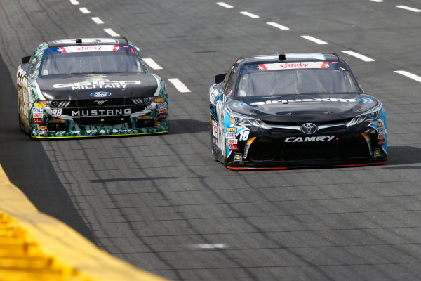 NASCAR Xfinity Series
Hisense 4K TV 300
Charlotte Motor Speedway, Concord, NC USA
Thursday 25 May 2017
Christopher Bell, SiriusXM Toyota Camry, Casey Mears, Geico Military Ford Mustang
World Copyright: Lesley Ann Miller
LAT Images NASCAR Xfinity Series
Hisense 4K TV 300
Charlotte Motor Speedway, Concord, NC USA
Thursday 25 May 2017
Christopher Bell, SiriusXM Toyota Camry, Casey Mears, Geico Military Ford Mustang
World Copyright: Lesley Ann Miller
LAT Images