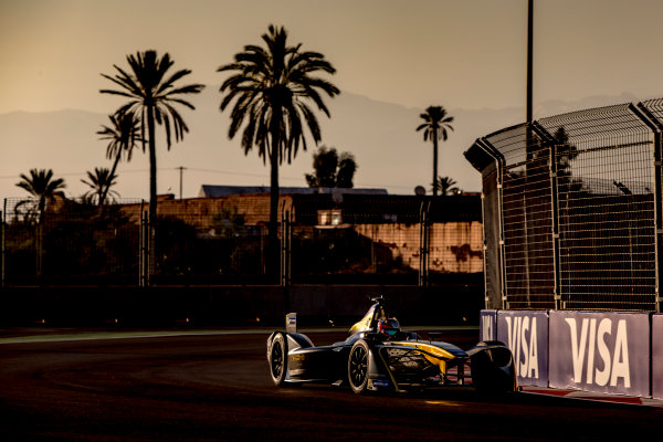 2016/2017 FIA Formula E Championship.
Marrakesh ePrix, Circuit International Automobile Moulay El Hassan, Marrakesh, Morocco.
Saturday 12 November 2016.Jean-Eric Vergne (FRA), Techeetah, Spark-Renault, Renault Z.E 16. 
Photo: Zak Mauger/LAT/Formula E
ref: Digital Image _X0W5321