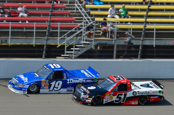 August 16-17, 2013, Brooklyn, Michigan USA
Joey Logano and Kyle Busch trucks
© 2013, Brian Czobat
LAT Photo USA
August 16-17, 2013, Brooklyn, Michigan USA
Joey Logano and Kyle Busch trucks
© 2013, Brian Czobat
LAT Photo USA