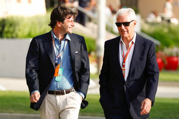 Bahrain International Circuit, Sakhir, Bahrain.
Sunday 16 April 2017.
Marco Tronchetti Provera, Executive Vice Chairman and Chief Executive Officer, Pirelli.
World Copyright: Sam Bloxham/LAT Images
ref: Digital Image _J6I1874 Bahrain International Circuit, Sakhir, Bahrain.
Sunday 16 April 2017.
Marco Tronchetti Provera, Executive Vice Chairman and Chief Executive Officer, Pirelli.
World Copyright: Sam Bloxham/LAT Images
ref: Digital Image _J6I1874