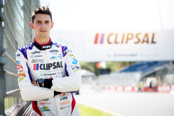 2017 Supercars Championship Round 1. 
Clipsal 500, Adelaide, South Australia, Australia.
Thursday March 2nd to Sunday March 5th 2017.
Nick Percat driver of the #8 Team Clipsal Brad Jones Racing Commodore VF.
World Copyright: Daniel Kalisz/LAT Images
Ref: Digital Image 010217_VASCR1_DKIMG_0125.JPG