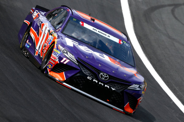 Monster Energy NASCAR Cup Series
Coca-Cola 600
Charlotte Motor Speedway, Concord, NC USA
Thursday 25 May 2017
Denny Hamlin, Joe Gibbs Racing, FedEx Office Toyota Camry
World Copyright: Lesley Ann Miller
LAT Images