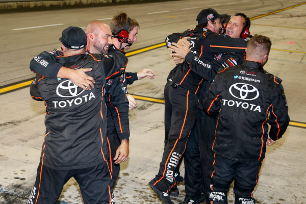 NASCAR Camping World Truck Series
Ford EcoBoost 200
Homestead-Miami Speedway, Homestead, FL USA
Friday 17 November 2017
Christopher Bell, JBL Toyota Tundra championship celebration
World Copyright: Lesley Ann Miller
LAT Images NASCAR Camping World Truck Series
Ford EcoBoost 200
Homestead-Miami Speedway, Homestead, FL USA
Friday 17 November 2017
Christopher Bell, JBL Toyota Tundra championship celebration
World Copyright: Lesley Ann Miller
LAT Images