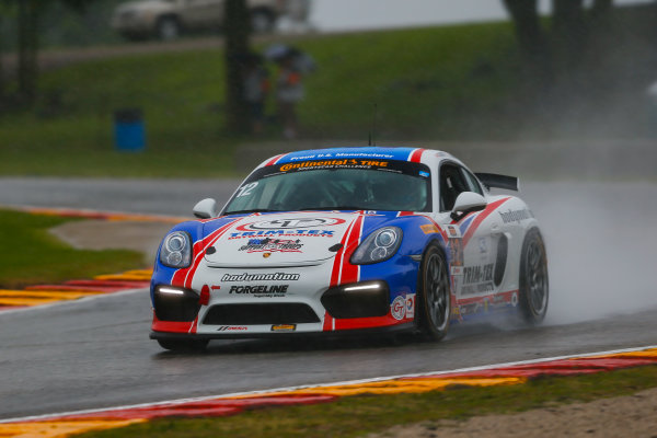 IMSA Continental Tire SportsCar Challenge
Road America 120
Road America, Elkhart Lake, WI USA
Friday 4 August 2017
12, Porsche, Porsche Cayman GT4, GS, Cameron Cassels, Trent Hindman
World Copyright: Jake Galstad
LAT Images