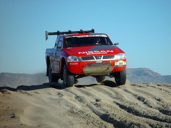 Colin McRae (GBR) / Tina Thorner (SWE) Nissan.
Dakar Rally, Stage 3, Castell'n to Tanger, 3 January 2004.
DIGITAL IMAGE
Colin McRae (GBR) / Tina Thorner (SWE) Nissan.
Dakar Rally, Stage 3, Castell'n to Tanger, 3 January 2004.
DIGITAL IMAGE
