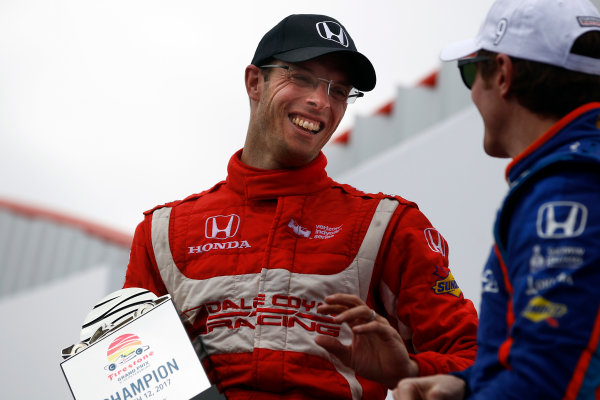 2017 Verizon IndyCar Series - Firestone Grand Prix of St. Petersburg
St. Petersburg, FL USA
Sunday 12 March 2017
Sebastien Bourdais and Scott Dixon celebrate on the podium
World Copyright: Phillip Abbott/LAT Images
ref: Digital Image lat_abbott_stp_0317_12854 2017 Verizon IndyCar Series - Firestone Grand Prix of St. Petersburg
St. Petersburg, FL USA
Sunday 12 March 2017
Sebastien Bourdais and Scott Dixon celebrate on the podium
World Copyright: Phillip Abbott/LAT Images
ref: Digital Image lat_abbott_stp_0317_12854