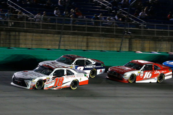 NASCAR XFINITY Series
VisitMyrtleBeach.com 300
Kentucky Speedway
Sparta, KY USA
Saturday 23 September 2017
Kyle Benjamin, Hurricane Relief Toyota Camry and William Byron, Liberty University Chevrolet Camaro
World Copyright: Russell LaBounty
LAT Images