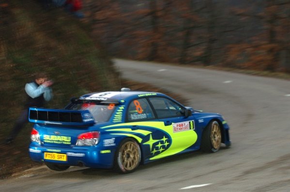 FIA World Rally Championship, Rd1,
January 18-21, 2007
Rallye Monte Carlo, Valence, France.
Shakedown, Thursday January 18, 2007.
Chris Atkinson (AUS) on the shakedown stage.
DIGITAL IMAGE FIA World Rally Championship, Rd1,
January 18-21, 2007
Rallye Monte Carlo, Valence, France.
Shakedown, Thursday January 18, 2007.
Chris Atkinson (AUS) on the shakedown stage.
DIGITAL IMAGE