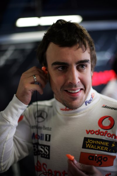 2007 Italian Grand Prix - Saturday Qualifying
Autodromo di Monza, Monza, Italy.
8th September 2007.
Fernando Alonso, McLaren MP4-22 Mercedes. Portrait.
World Copyright: Steven Tee/LAT Photographic
ref: Digital Image YY2Z8418 2007 Italian Grand Prix - Saturday Qualifying
Autodromo di Monza, Monza, Italy.
8th September 2007.
Fernando Alonso, McLaren MP4-22 Mercedes. Portrait.
World Copyright: Steven Tee/LAT Photographic
ref: Digital Image YY2Z8418