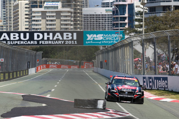 Gold Coast 600, Surfers Paradise, Queensland, Australia. 22nd - 24th October 2010.
Andrew Thompson,Bundaberg Red Racing Team,Car 10,Holden Commodore VE,Mika Salo,Supercars,V8 Supercar,Walkinshaw Racing,endurance,enduro.
World Copyright: Mark Horsburgh/LAT Photographic.
Ref: 10-WR-EV11-10-21024. Gold Coast 600, Surfers Paradise, Queensland, Australia. 22nd - 24th October 2010.
Andrew Thompson,Bundaberg Red Racing Team,Car 10,Holden Commodore VE,Mika Salo,Supercars,V8 Supercar,Walkinshaw Racing,endurance,enduro.
World Copyright: Mark Horsburgh/LAT Photographic.
Ref: 10-WR-EV11-10-21024.