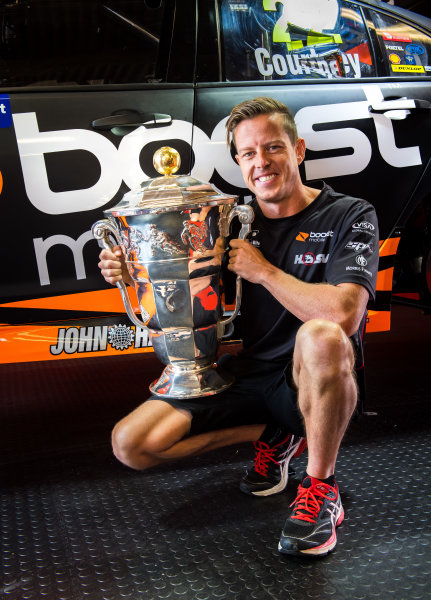 2017 Supercars Championship Round 6. 
Darwin Triple Crown, Hidden Valley Raceway, Northern Territory, Australia.
Friday June 16th to Sunday June 18th 2017.
James Courtney driver of the #22 Mobil 1 HSV Racing Holden Commodore VF.
World Copyright: Daniel Kalisz/LAT Images
Ref: Digital Image 160617_VASCR6_DKIMG_0091.JPG