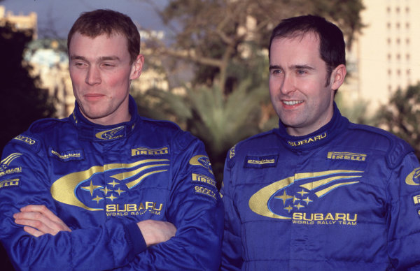 WRC Monte Carlo 2000
Day 1 leaders before retirement , Richard Burns and co-driver - portrait.
Photo: McKlein/LAT
Tel: +44 (0)181 251 3000
Fax: +44 (0)181 251 3001
Somerset House, Somerset Road, Teddington, Middlesex, 
United Kingdon. TW11 8RU