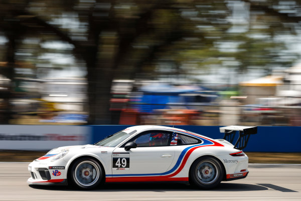 2017 Porsche GT3 Cup USA
Sebring International Raceway, Sebring, FL USA
Friday 17 March 2017
49, Sebastian Landy, GT3P, USA, 2017 Porsche 991
World Copyright: Jake Galstad/LAT Images
ref: Digital Image lat-galstad-SIR-0317-14691