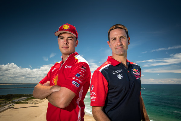 2017 Supercars Championship Round 14.
Newcastle 500, Newcastle Street Circuit, Newcastle, Australia.
Thursday November 23rd to Sunday November 27th 2017.
Scott McLaughlin, Team Penske Ford, Jamie Whincup, Triple Eight Race Engineering Holden.
World Copyright: Daniel Kalisz/LAT Images
Ref: Digital Image 231117_VASCR14_DKIMG_0180.jpg 2017 Supercars Championship Round 14.
Newcastle 500, Newcastle Street Circuit, Newcastle, Australia.
Thursday November 23rd to Sunday November 27th 2017.
Scott McLaughlin, Team Penske Ford, Jamie Whincup, Triple Eight Race Engineering Holden.
World Copyright: Daniel Kalisz/LAT Images
Ref: Digital Image 231117_VASCR14_DKIMG_0180.jpg