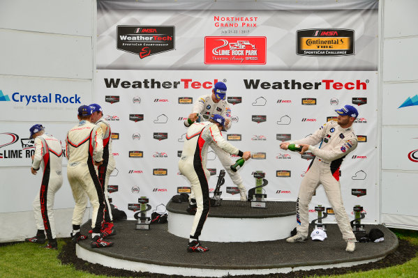 IMSA WeatherTech SportsCar Championship
Northeast Grand Prix
Lime Rock Park, Lakeville, CT USA
Saturday 22 July 2017
911, Porsche, Porsche 911 RSR, GTLM, Patrick Pilet, Dirk Werner, Victory Lane
World Copyright: Gavin Baker
LAT Images IMSA WeatherTech SportsCar Championship
Northeast Grand Prix
Lime Rock Park, Lakeville, CT USA
Saturday 22 July 2017
911, Porsche, Porsche 911 RSR, GTLM, Patrick Pilet, Dirk Werner, Victory Lane
World Copyright: Gavin Baker
LAT Images
