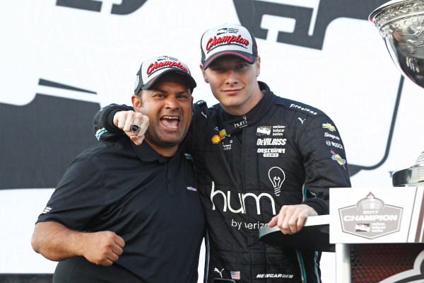 Verizon IndyCar Series
GoPro Grand Prix of Sonoma
Sonoma Raceway, Sonoma, CA USA
Sunday 17 September 2017
Josef Newgarden, Team Penske Chevrolet celebrates winning the championship on the podium
World Copyright: Phillip Abbott
LAT Images
ref: Digital Image abbott_sonoma_0917_10260 Verizon IndyCar Series
GoPro Grand Prix of Sonoma
Sonoma Raceway, Sonoma, CA USA
Sunday 17 September 2017
Josef Newgarden, Team Penske Chevrolet celebrates winning the championship on the podium
World Copyright: Phillip Abbott
LAT Images
ref: Digital Image abbott_sonoma_0917_10260