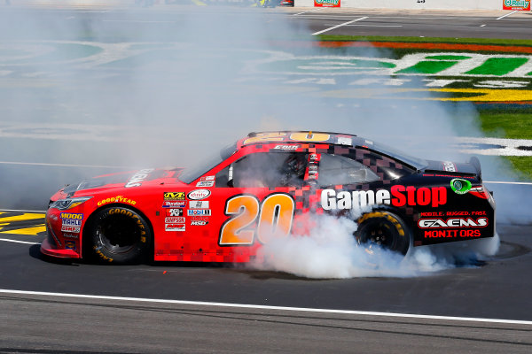 2017 NASCAR Xfinity Series
My Bariatric Solutions 300
Texas Motor Speedway, Fort Worth, TX USA
Saturday 8 April 2017
Erik Jones, Game Stop/ GAEMS Toyota Camry celebrates his win with a burnout
World Copyright: Russell LaBounty/LAT Images
ref: Digital Image 17TEX1rl_2617 2017 NASCAR Xfinity Series
My Bariatric Solutions 300
Texas Motor Speedway, Fort Worth, TX USA
Saturday 8 April 2017
Erik Jones, Game Stop/ GAEMS Toyota Camry celebrates his win with a burnout
World Copyright: Russell LaBounty/LAT Images
ref: Digital Image 17TEX1rl_2617