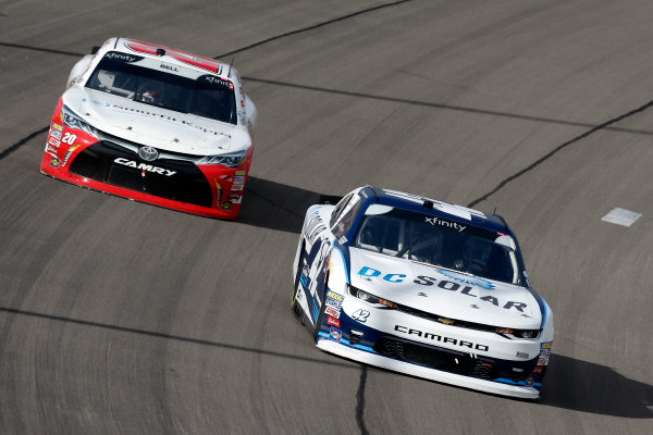 NASCAR Xfinity Series
Boyd Gaming 300
Las Vegas Motor Speedway, Las Vegas, NV USA
Saturday 3 March 2018
Kyle Larson, Chip Ganassi Racing, Chevrolet Camaro DC Solar, Christopher Bell, Joe Gibbs Racing, Toyota Camry Rheem-Smurfit Kappa
World Copyright: Lesley Ann Miller
LAT Images NASCAR Xfinity Series
Boyd Gaming 300
Las Vegas Motor Speedway, Las Vegas, NV USA
Saturday 3 March 2018
Kyle Larson, Chip Ganassi Racing, Chevrolet Camaro DC Solar, Christopher Bell, Joe Gibbs Racing, Toyota Camry Rheem-Smurfit Kappa
World Copyright: Lesley Ann Miller
LAT Images