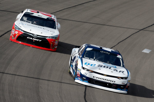 NASCAR Xfinity Series
Boyd Gaming 300
Las Vegas Motor Speedway, Las Vegas, NV USA
Saturday 3 March 2018
Kyle Larson, Chip Ganassi Racing, Chevrolet Camaro DC Solar, Christopher Bell, Joe Gibbs Racing, Toyota Camry Rheem-Smurfit Kappa
World Copyright: Lesley Ann Miller
LAT Images