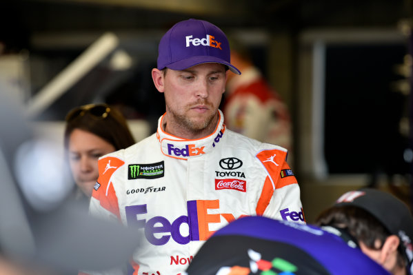 Monster Energy NASCAR Cup Series
First Data 500
Martinsville Speedway, Martinsville VA USA
Saturday 28 October 2017
Denny Hamlin, Joe Gibbs Racing, FedEx Walgreens Toyota Camry
World Copyright: Scott R LePage
LAT Images
ref: Digital Image lepage-171028-mart-3787