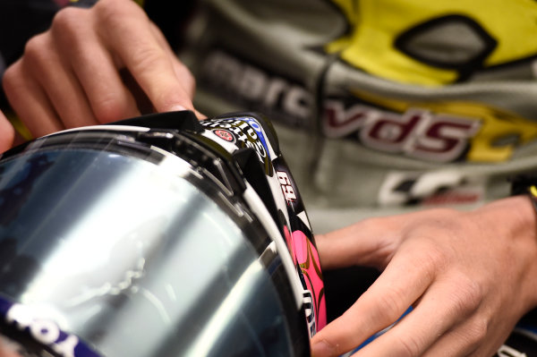 2017 MotoGP Championship - Round 5
Le Mans, France
Friday 19 May 2017
Jack Miller, Estrella Galicia 0,0 Marc VDS with Nicky Hayden number on his helmet
World Copyright: Gold & Goose Photography/LAT Images
ref: Digital Image 670561