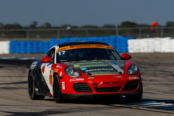 2017 IMSA Continental Tire SportsCar Challenge
Visit Sebring 120
Sebring International Raceway, Sebring, FL USA
Friday 17 March 2017
17, Porsche, Porsche Cayman, ST, Spencer Pumpelly, Nick Galante
World Copyright: Jake Galstad/LAT Images
ref: Digital Image lat-galstad-SIR-0317-14013