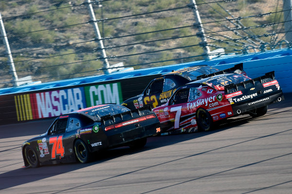 13-15 November, 2015, Avondale, Arizona USA
Mike Harmon, Regan Smith and Brendan Gaughan
? 2015, Nigel Kinrade
LAT Photo USA