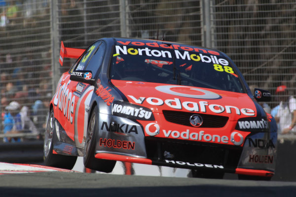 The Triple Eight Race Engineering Holden Commodore of Jamie Whincup and Sebastien Bourdais of France during the Armor All Gold Coast 600, event 11 of the 2011 V8 Supercars Championship at the Queensland Raceway, Ipswich, Queensland, October 21, 2011.
World Copyright: Mark Horsburgh/LAT Photographic
ref: 88-T8-EV11-11-2409 The Triple Eight Race Engineering Holden Commodore of Jamie Whincup and Sebastien Bourdais of France during the Armor All Gold Coast 600, event 11 of the 2011 V8 Supercars Championship at the Queensland Raceway, Ipswich, Queensland, October 21, 2011.
World Copyright: Mark Horsburgh/LAT Photographic
ref: 88-T8-EV11-11-2409
