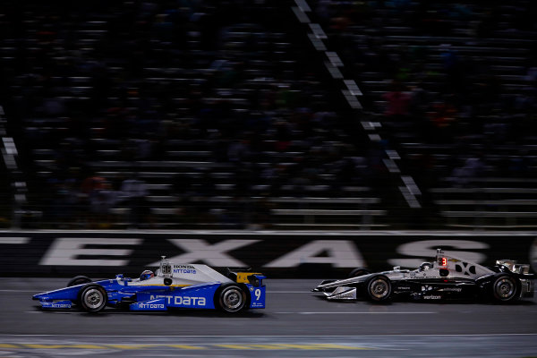Verizon IndyCar Series
Rainguard Water Sealers 600
Texas Motor Speedway, Ft. Worth, TX USA
Saturday 10 June 2017
Scott Dixon, Chip Ganassi Racing Teams Honda, Simon Pagenaud, Team Penske Chevrolet
World Copyright: Phillip Abbott
LAT Images
ref: Digital Image abbott_texasIC_0617_4860 Verizon IndyCar Series
Rainguard Water Sealers 600
Texas Motor Speedway, Ft. Worth, TX USA
Saturday 10 June 2017
Scott Dixon, Chip Ganassi Racing Teams Honda, Simon Pagenaud, Team Penske Chevrolet
World Copyright: Phillip Abbott
LAT Images
ref: Digital Image abbott_texasIC_0617_4860