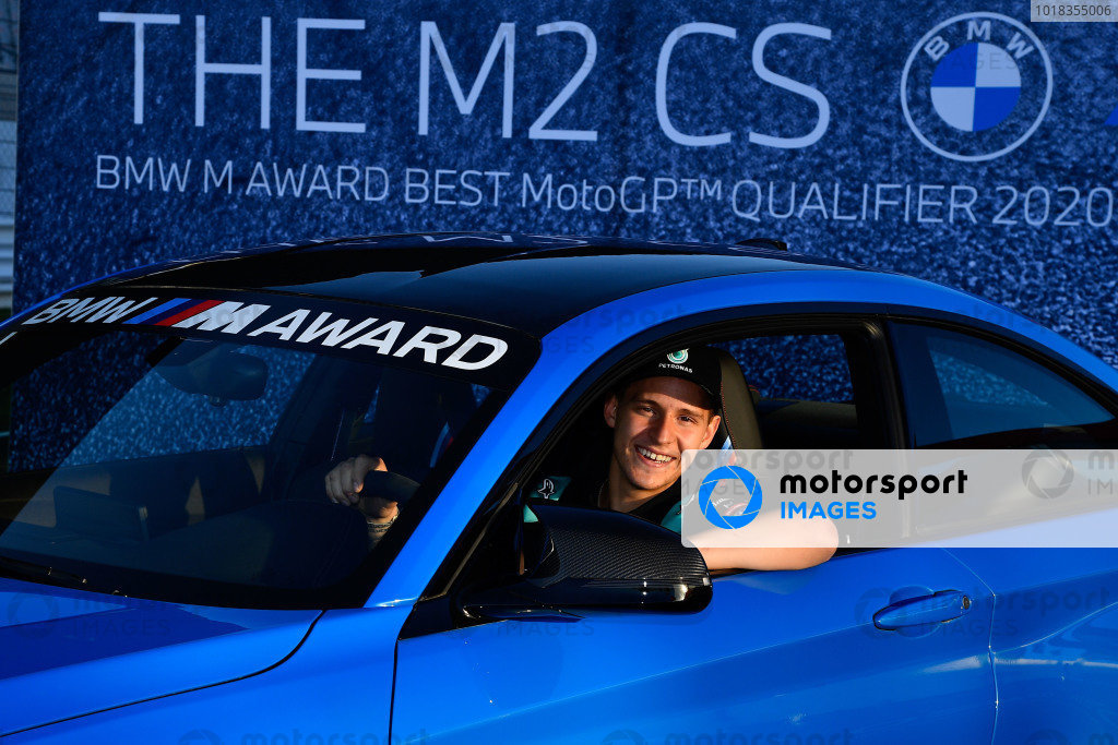 Fabio Quartararo, Petronas Yamaha SRT wins the BMW M Award Fabio Quartararo, Petronas Yamaha SRT wins the BMW M Award
