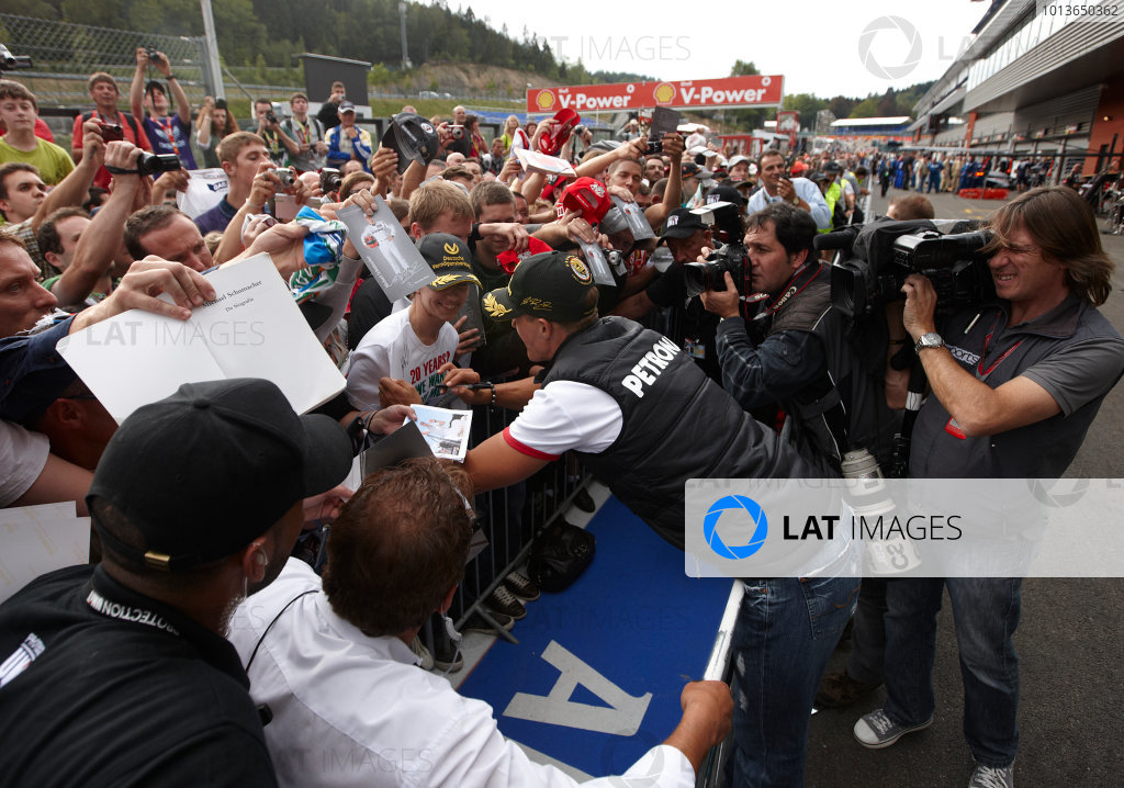 2011 Belgian Grand Prix - Thursday