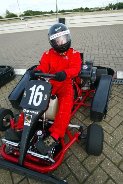 James Moy (GBR) Sutton Motorsport Images stunned the entire SMI fraternity to take a superb victory in the fourty minute GP.
Sutton Motorsport Images Annual Karting Grand Prix; Daytona International Raceway, Milton Keynes, England, 24 July 2003.
DIGITAL IMAGE
James Moy (GBR) Sutton Motorsport Images stunned the entire SMI fraternity to take a superb victory in the fourty minute GP.
Sutton Motorsport Images Annual Karting Grand Prix; Daytona International Raceway, Milton Keynes, England, 24 July 2003.
DIGITAL IMAGE