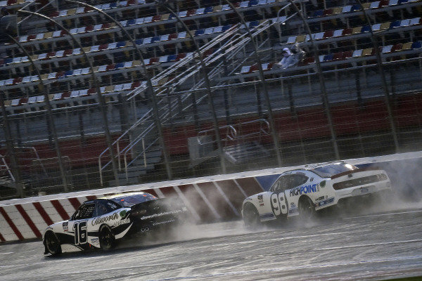 #16: A.J. Allmendinger, Kaulig Racing, Chevrolet Camaro Ellsworth Advisors and #98: Chase Briscoe, Stewart-Haas Racing, Ford Mustang Ford Performance Racing School #16: A.J. Allmendinger, Kaulig Racing, Chevrolet Camaro Ellsworth Advisors and #98: Chase Briscoe, Stewart-Haas Racing, Ford Mustang Ford Performance Racing School