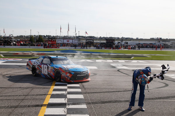2017 NASCAR XFINITY Series - Rinnai 250
Atlanta Motor Speedway, Hampton, GA USA
Saturday 4 March 2017
Kyle Busch, NOS Energy Drink Toyota Camry
World Copyright: Matthew T. Thacker/LAT Images
ref: Digital Image 17ATL1mt1295 2017 NASCAR XFINITY Series - Rinnai 250
Atlanta Motor Speedway, Hampton, GA USA
Saturday 4 March 2017
Kyle Busch, NOS Energy Drink Toyota Camry
World Copyright: Matthew T. Thacker/LAT Images
ref: Digital Image 17ATL1mt1295