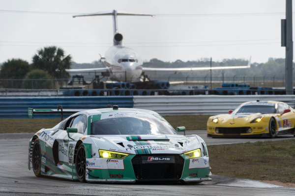 2017 WeatherTech SportsCar Championship - IMSA February Test
Sebring International Raceway, Sebring, FL USA
Thursday 23 February 2017
29, Audi, Audi R8 LMS GT3, GTD, Connor De Phillippi, Christopher Mies, Jules Gounon
World Copyright: Richard Dole/LAT Images

ref: Digital Image RD_2_17_22