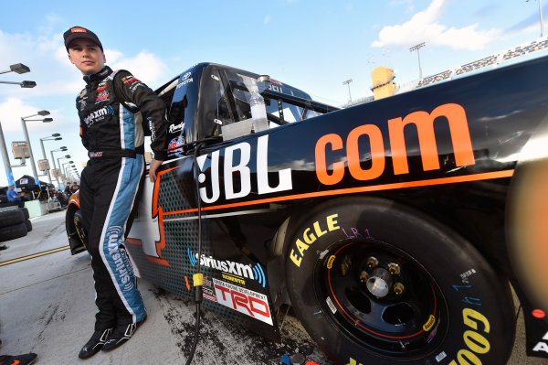 NASCAR Camping World Truck Series
Ford EcoBoost 200
Homestead-Miami Speedway, Homestead, FL USA
Friday 17 November 2017
Christopher Bell, JBL Toyota Tundra
World Copyright: Nigel Kinrade
LAT Images