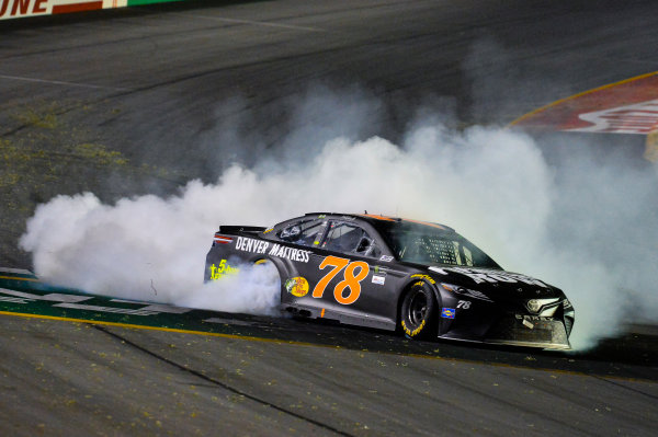 Monster Energy NASCAR Cup Series
Quaker State 400
Kentucky Speedway, Sparta, KY USA
Saturday 8 July 2017
Martin Truex Jr, Furniture Row Racing, Furniture Row/Denver Mattress Toyota Camry celebrates
World Copyright: Barry Cantrell
LAT Images Monster Energy NASCAR Cup Series
Quaker State 400
Kentucky Speedway, Sparta, KY USA
Saturday 8 July 2017
Martin Truex Jr, Furniture Row Racing, Furniture Row/Denver Mattress Toyota Camry celebrates
World Copyright: Barry Cantrell
LAT Images