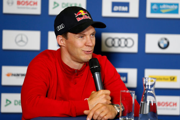 2017 DTM Round 4
Norisring, Nuremburg, Germany
Friday 30 June 2017.
Press Conference, Mattias Ekström, Audi Sport Team Abt Sportsline, Audi A5 DTM
World Copyright: Alexander Trienitz/LAT Images
ref: Digital Image 2017-DTM-R4-NOR-AT2-0054 2017 DTM Round 4
Norisring, Nuremburg, Germany
Friday 30 June 2017.
Press Conference, Mattias Ekström, Audi Sport Team Abt Sportsline, Audi A5 DTM
World Copyright: Alexander Trienitz/LAT Images
ref: Digital Image 2017-DTM-R4-NOR-AT2-0054