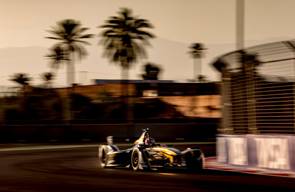 2016/2017 FIA Formula E Championship.
Marrakesh ePrix, Circuit International Automobile Moulay El Hassan, Marrakesh, Morocco.
Saturday 12 November 2016.
Jean-Eric Vergne (FRA), Techeetah, Spark-Renault, Renault Z.E 16. 
Photo: Zak Mauger/Jaguar Racing
ref: Digital Image _X0W5469